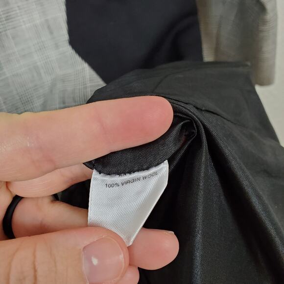 Pendleton Dress Womens 6 Petite Virgin Wool Sheath Office Slimming Houndstooth - Picture 4 of 9